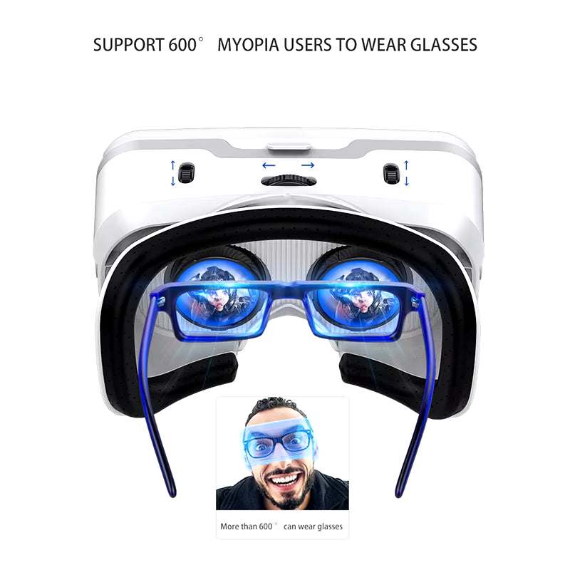 VR Shinecon 10.0 Casque Helmet 3D Glasses Virtual Reality Headset for Smartphone Smart Phone Goggles Video Game Viar Binoculars