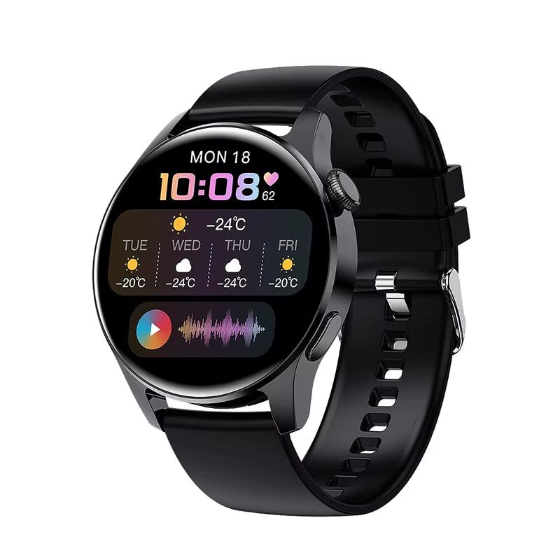 2024 Bluetooth Call Smart Watch Men Full Touch Sport Fitness Watches Men Waterproof Heart Rate Smartwatch Man Android IOS