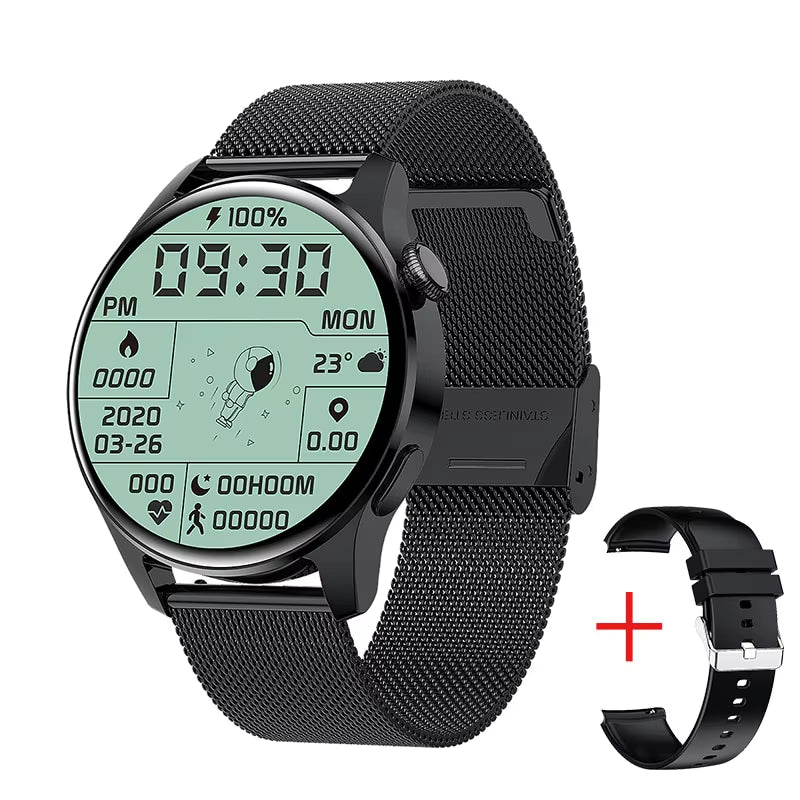 2024 Bluetooth Call Smart Watch Men Full Touch Sport Fitness Watches Men Waterproof Heart Rate Smartwatch Man Android IOS