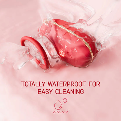 Adult Toys for Women Sucking Vibrator, 3 Sucking, 9 Tongue Licking & Vibrating Female Sex Toys Vibrators Nipple Toys,Rose Sex Toys for Women Pleasure