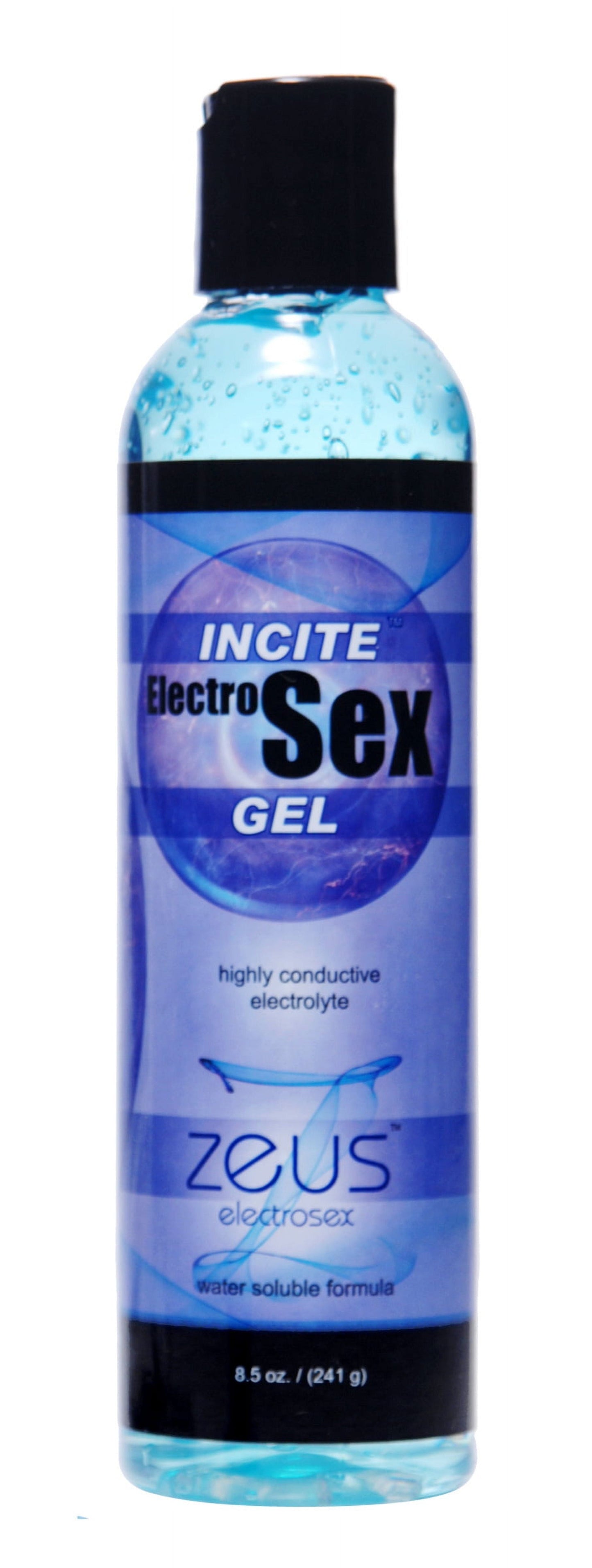 NEW Zeus Incite Electrosex Electro Sex Gel 8.5 OUNCE