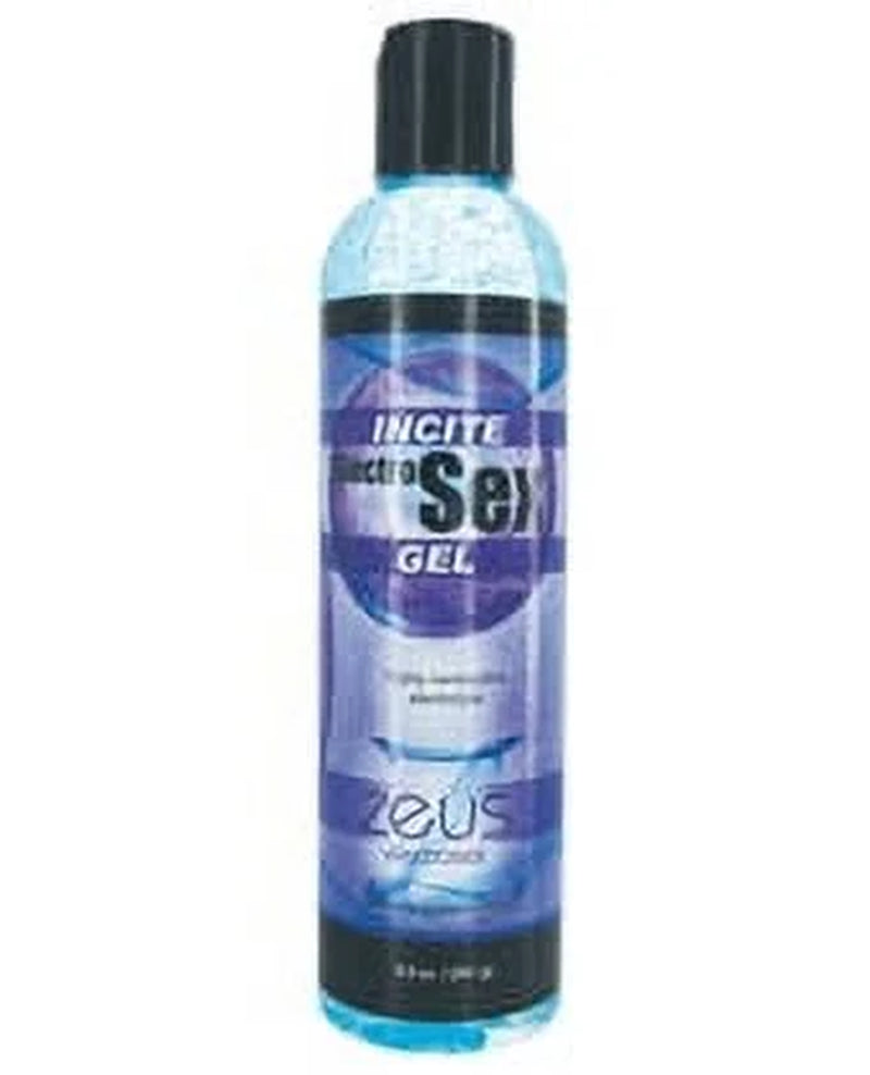 NEW Zeus Incite Electrosex Electro Sex Gel 8.5 OUNCE