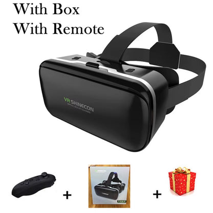 VR Shinecon 10.0 Casque Helmet 3D Glasses Virtual Reality Headset for Smartphone Smart Phone Goggles Video Game Viar Binoculars